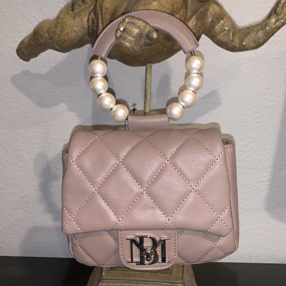 NWT Badgley Mischka Nude Bag. - Picture 2 of 4